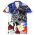 Philippines and American Together Family Matching Long Sleeve Bodycon Dress and Hawaiian Shirt Filipino Lapulapu and Bald Eagle - Wonder Print Shop