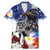 Philippines and American Together Family Matching Mermaid Dress and Hawaiian Shirt Filipino Lapulapu and Bald Eagle - Wonder Print Shop