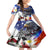 Philippines and American Together Family Matching Off Shoulder Maxi Dress and Hawaiian Shirt Filipino Lapulapu and Bald Eagle - Wonder Print Shop