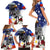 Philippines and American Together Family Matching Short Sleeve Bodycon Dress and Hawaiian Shirt Filipino Lapulapu and Bald Eagle - Wonder Print Shop