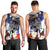 Philippines and American Together Men Tank Top Filipino Lapulapu and Bald Eagle - Wonder Print Shop