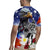 Philippines and American Together Rugby Jersey Filipino Lapulapu and Bald Eagle - Wonder Print Shop