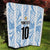 Custom Argentina Champion Football 2024 Quilt La Albiceleste Campeon de America