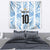 Custom Argentina Champion Football 2024 Tapestry La Albiceleste Campeon de America - Wonder Print Shop