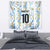 Custom Argentina Football Tapestry Vamos La Albiceleste Camouflage Style