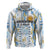 Custom Argentina Football Zip Hoodie Vamos La Albiceleste Camouflage Style - Wonder Print Shop