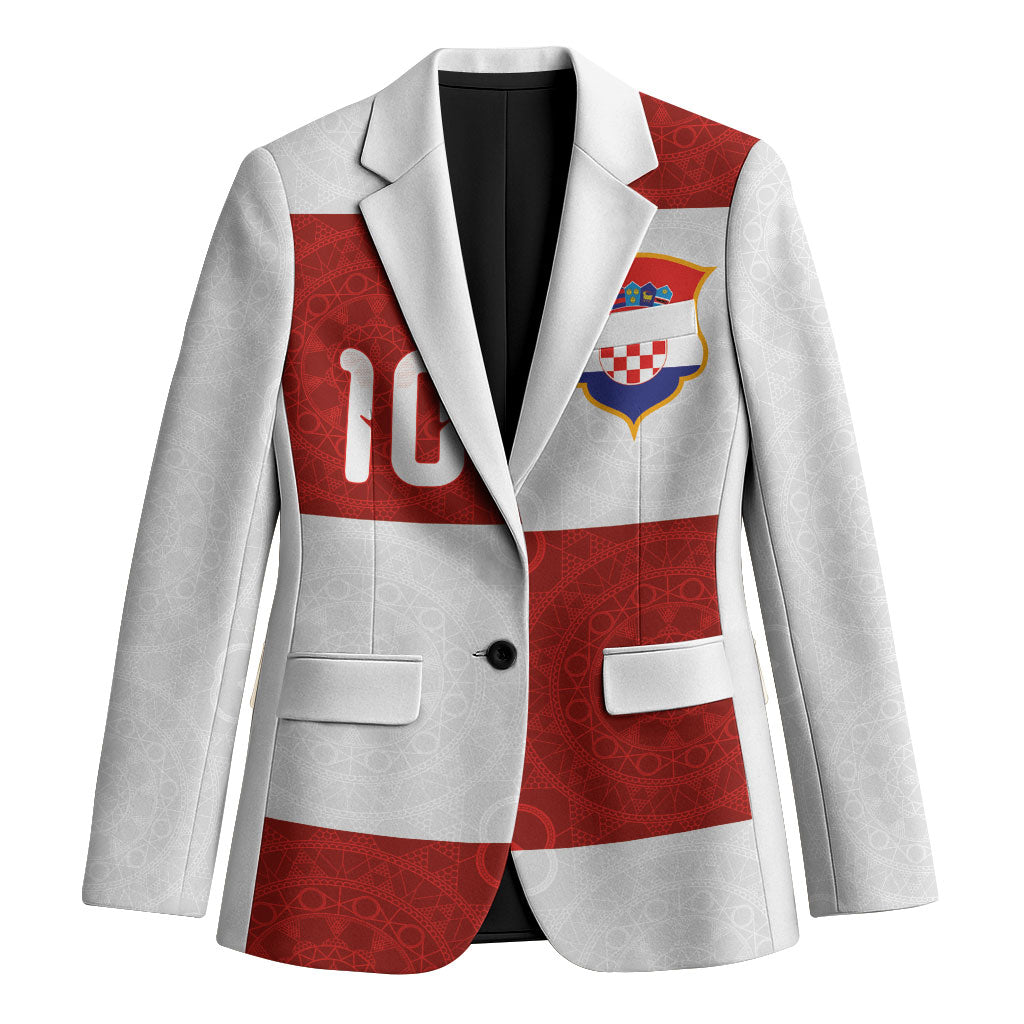 Custom Croatia Football Blazer New Chapter - Croatian Lace - Making Inspiration Home Color