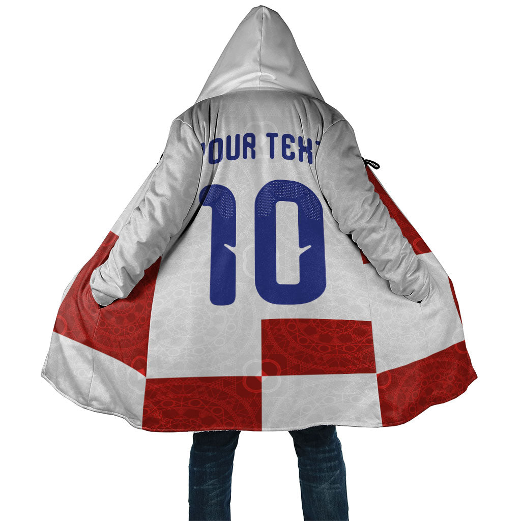 Custom Croatia Football Cloak New Chapter - Croatian Lace - Making Inspiration Home Color