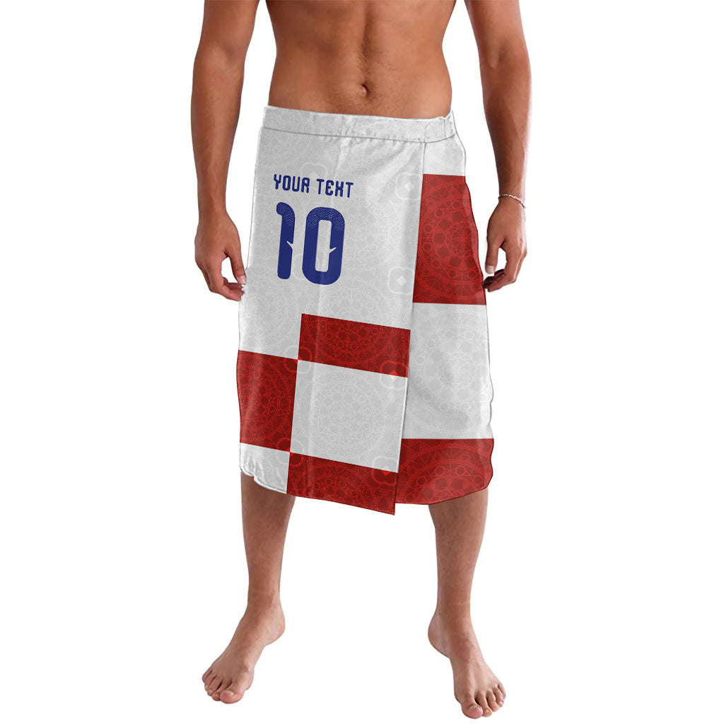 Custom Croatia Football Lavalava New Chapter - Croatian Lace - Making Inspiration Home Color
