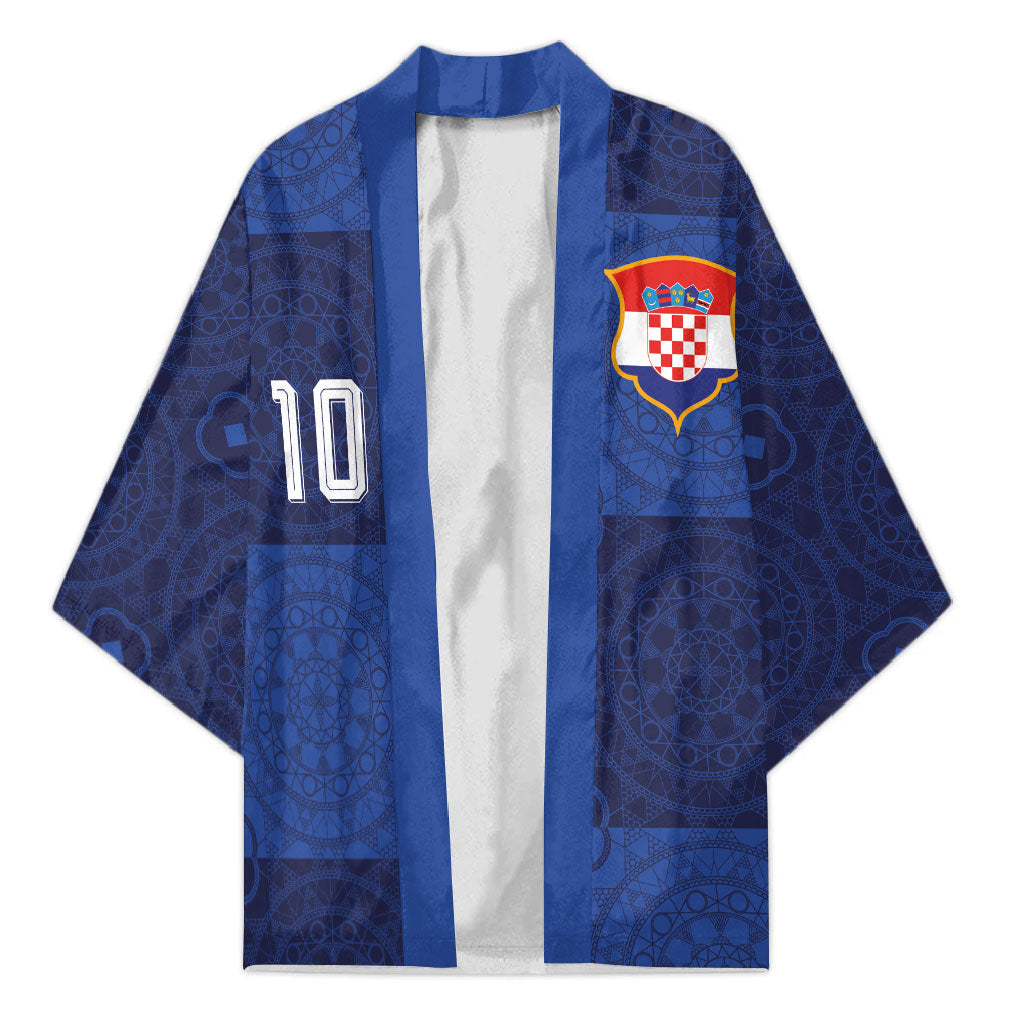 Custom Croatia Football Kimono New Chapter - Croatian Lace - Making Inspiration Away Color