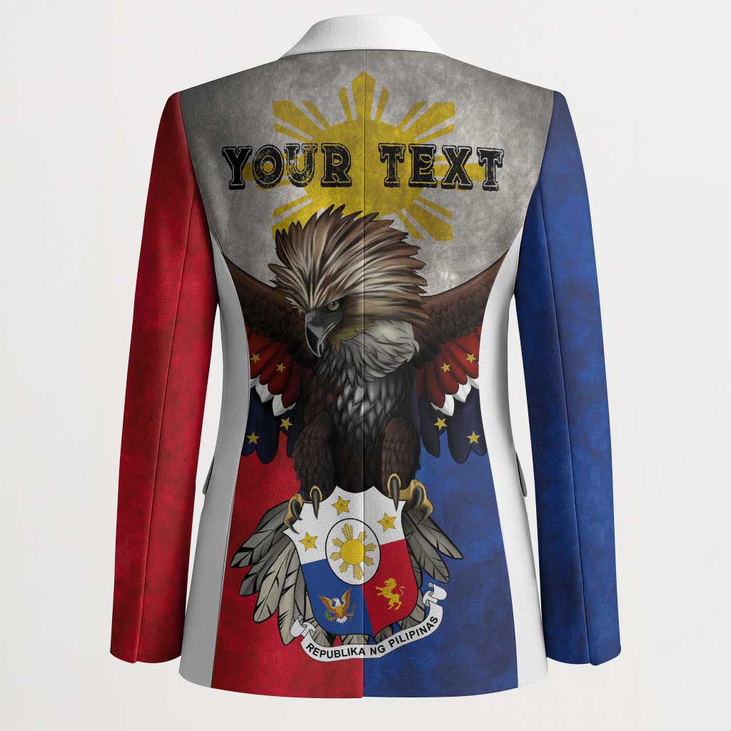 Custom Philippines World Champion Boxing Blazer Eagle-Grunge Design - Wonder Print Shop