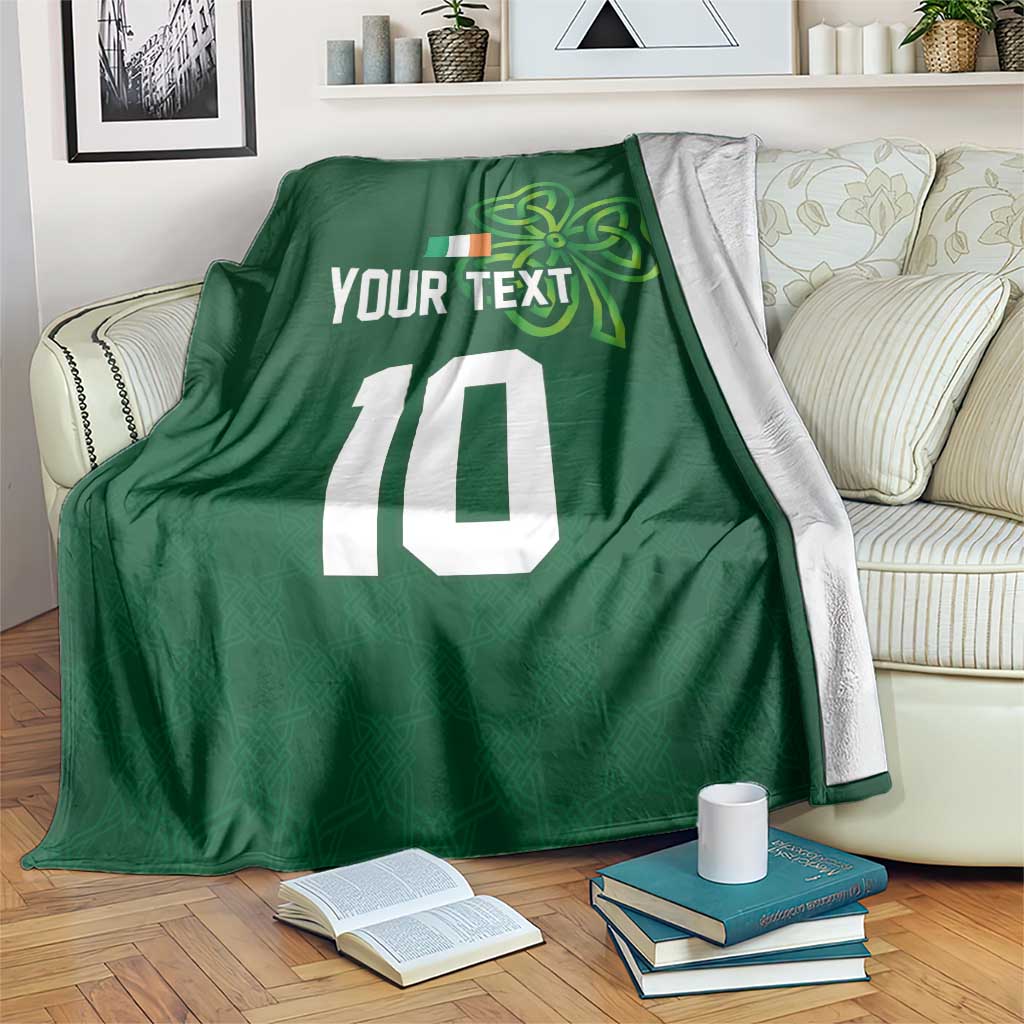 Custom Ireland Rugby-Celtic Shamrocks Blanket