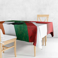 Custom Canada and Ireland Tablecloth Shamrocks and Maple Leaves