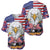 American Eagles Baseball Jersey United States Flag Camouflage Style - Wonder Print Shop