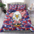 American Eagles Bedding Set United States Flag Camouflage Style - Wonder Print Shop