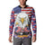 American Eagles Button Sweatshirt United States Flag Camouflage Style - Wonder Print Shop