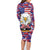 American Eagles Family Matching Long Sleeve Bodycon Dress and Hawaiian Shirt United States Flag Camouflage Style - Wonder Print Shop