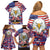 American Eagles Family Matching Off Shoulder Short Dress and Hawaiian Shirt United States Flag Camouflage Style - Wonder Print Shop