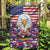 American Eagles Garden Flag United States Flag Camouflage Style - Wonder Print Shop