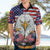 American Eagles Hawaiian Shirt United States Flag Camouflage Style - Wonder Print Shop