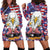 American Eagles Hoodie Dress United States Flag Camouflage Style - Wonder Print Shop