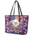 American Eagles Leather Tote Bag United States Flag Camouflage Style - Wonder Print Shop