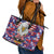 American Eagles Leather Tote Bag United States Flag Camouflage Style - Wonder Print Shop