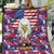 American Eagles Quilt United States Flag Camouflage Style