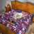 American Eagles Quilt United States Flag Camouflage Style