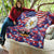 American Eagles Quilt United States Flag Camouflage Style