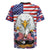 American Eagles Rugby Jersey United States Flag Camouflage Style