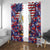 American Eagles Window Curtain United States Flag Camouflage Style