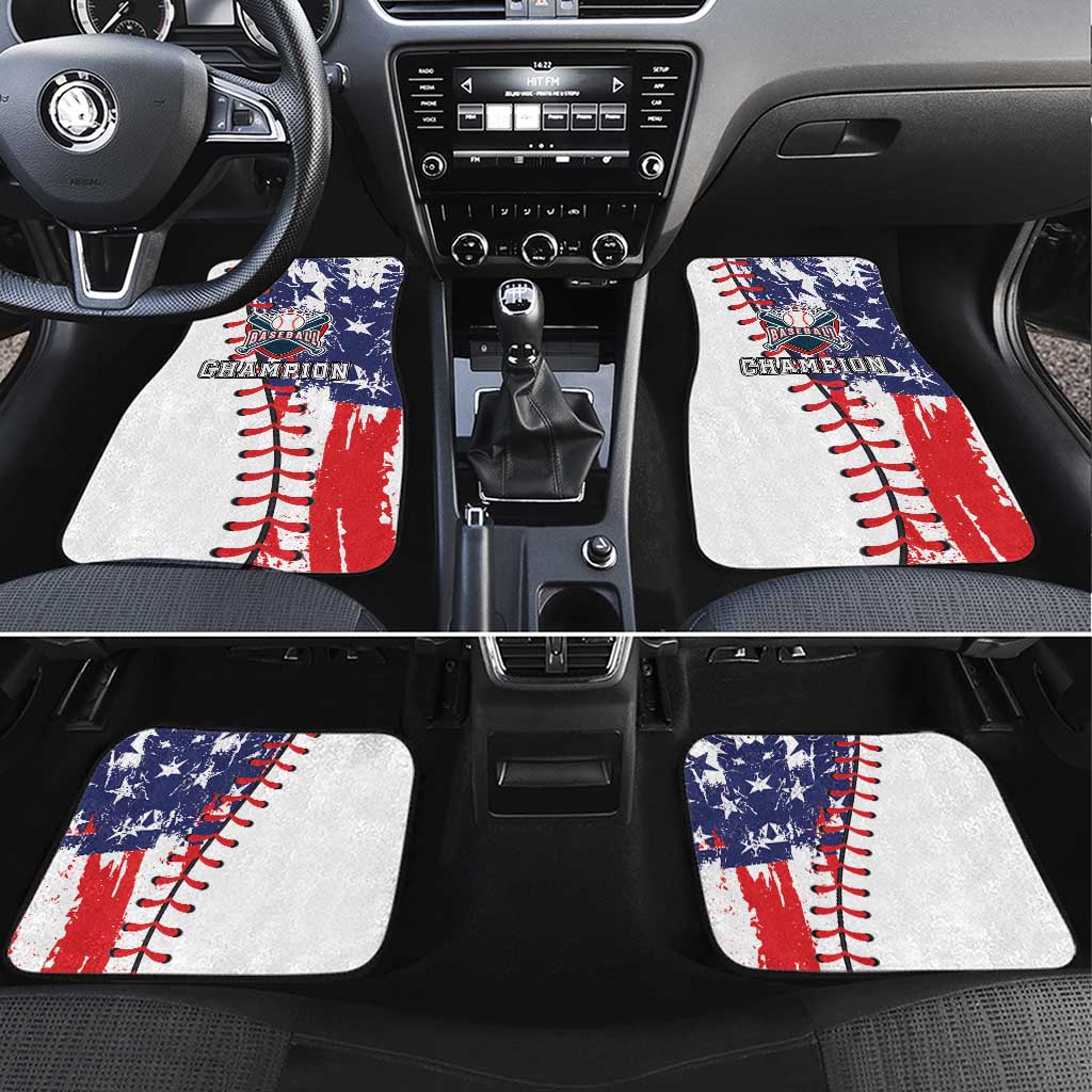 American Baseball Car Mats Go Champion 2024 - Wonder Print Shop