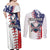 American Baseball Couples Matching Off Shoulder Maxi Dress and Long Sleeve Button Shirt Go Champion 2024 - Wonder Print Shop