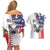 American Baseball Couples Matching Off Shoulder Short Dress and Hawaiian Shirt Go Champion 2024 - Wonder Print Shop