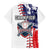 American Baseball Family Matching Off The Shoulder Long Sleeve Dress and Hawaiian Shirt Go Champion 2024 - Wonder Print Shop