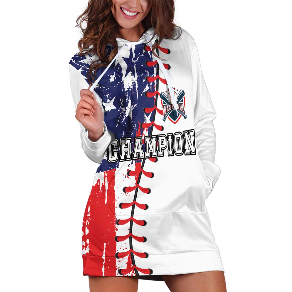 American Baseball Hoodie Dress Go Champion 2024 - Wonder Print Shop