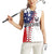 American Baseball Women Sleeveless Polo Shirt Go Champion 2024