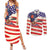 American Football Couples Matching Summer Maxi Dress and Long Sleeve Button Shirt Go Champion 2024 - Wonder Print Shop