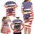 American Football Family Matching Long Sleeve Bodycon Dress and Hawaiian Shirt Go Champion 2024 - Wonder Print Shop