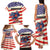 American Football Family Matching Tank Maxi Dress and Hawaiian Shirt Go Champion 2024 - Wonder Print Shop