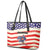 American Football Leather Tote Bag Go Champion 2024 - Wonder Print Shop