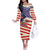 American Football Off The Shoulder Long Sleeve Dress Go Champion 2024 - Wonder Print Shop