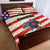 American Football Quilt Bed Set Go Champion 2024