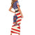 American Football Short Sleeve Bodycon Dress Go Champion 2024