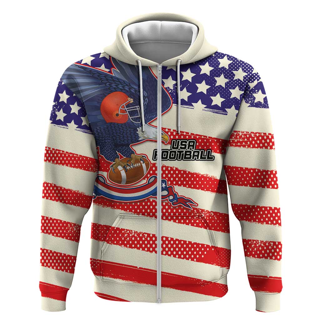 American Football Zip Hoodie Go Champion 2024