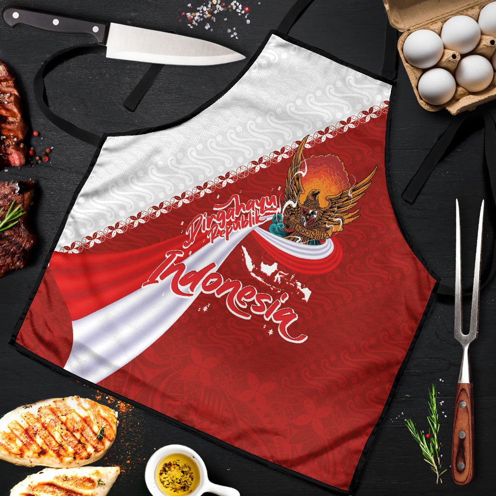 Indonesia Independence Day Apron Dirgahayu-Long Live Indonesia
