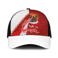 Indonesia Independence Day Baseball Net Cap Dirgahayu-Long Live Indonesia