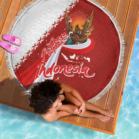 Indonesia Independence Day Beach Blanket Dirgahayu-Long Live Indonesia