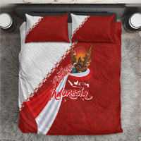 Indonesia Independence Day Bedding Set Dirgahayu-Long Live Indonesia